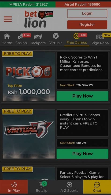 BetLion Mobile App .